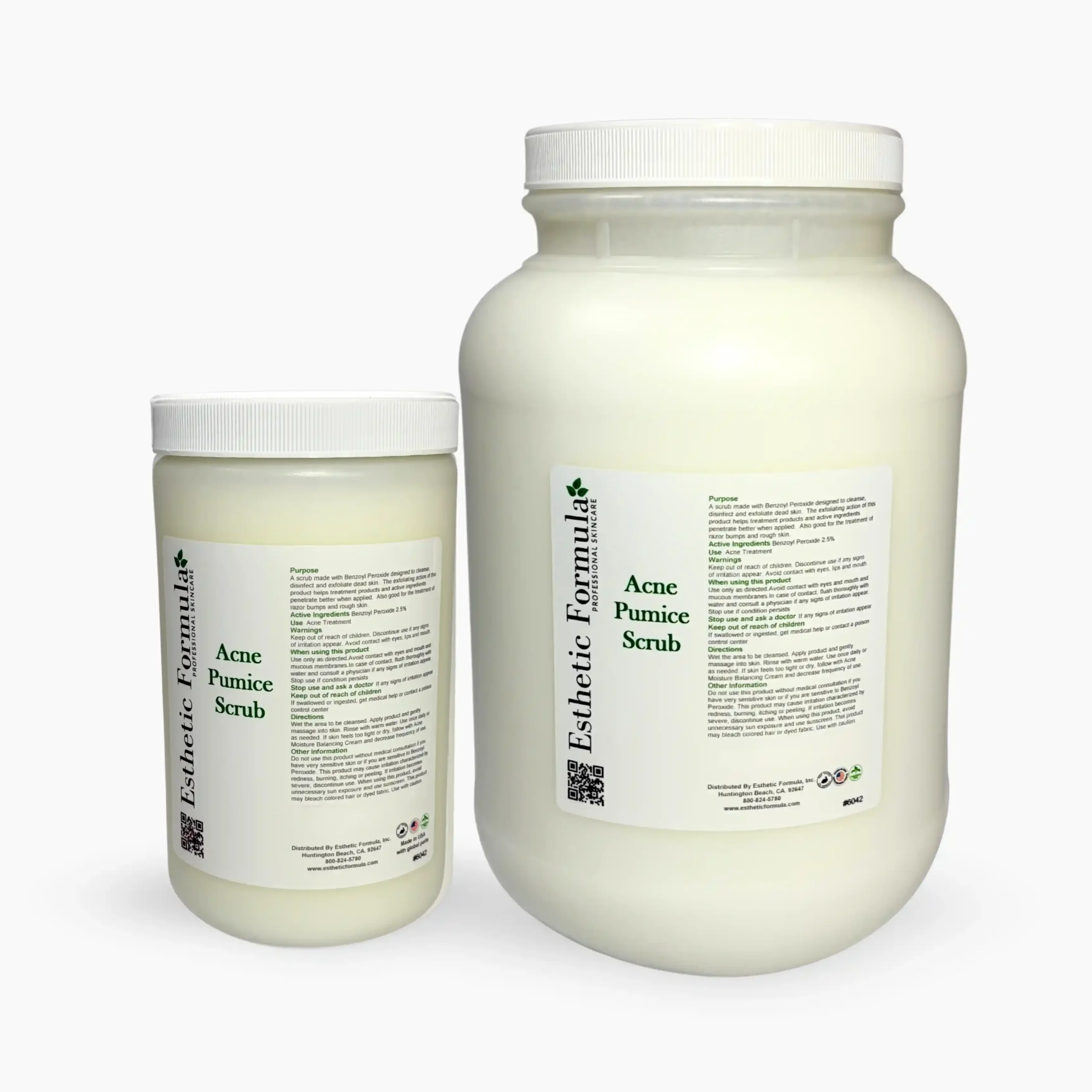 Acne Pumice Scrub w/BPO 2.5% (White)