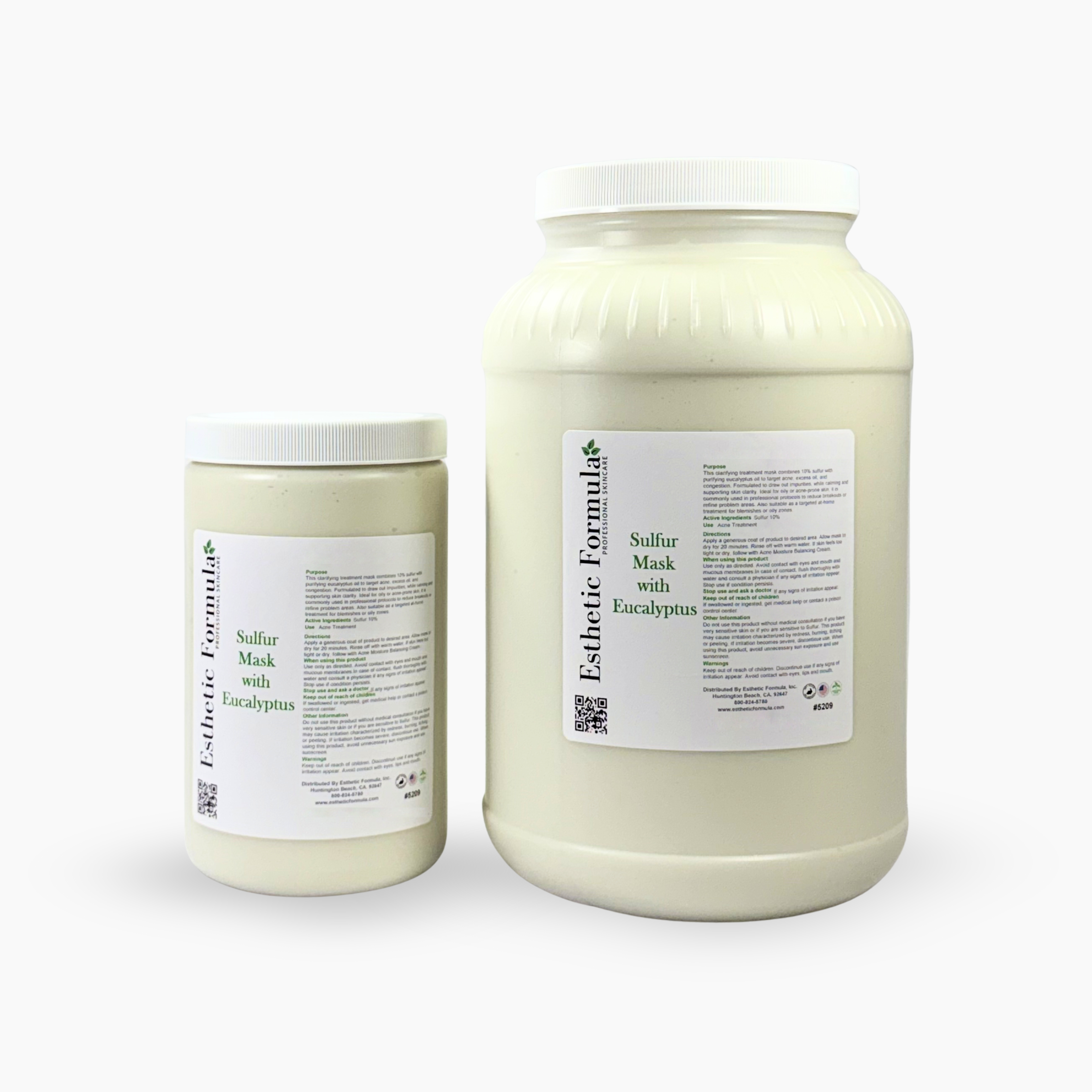 Sulfur Mask w/Eucalyptus