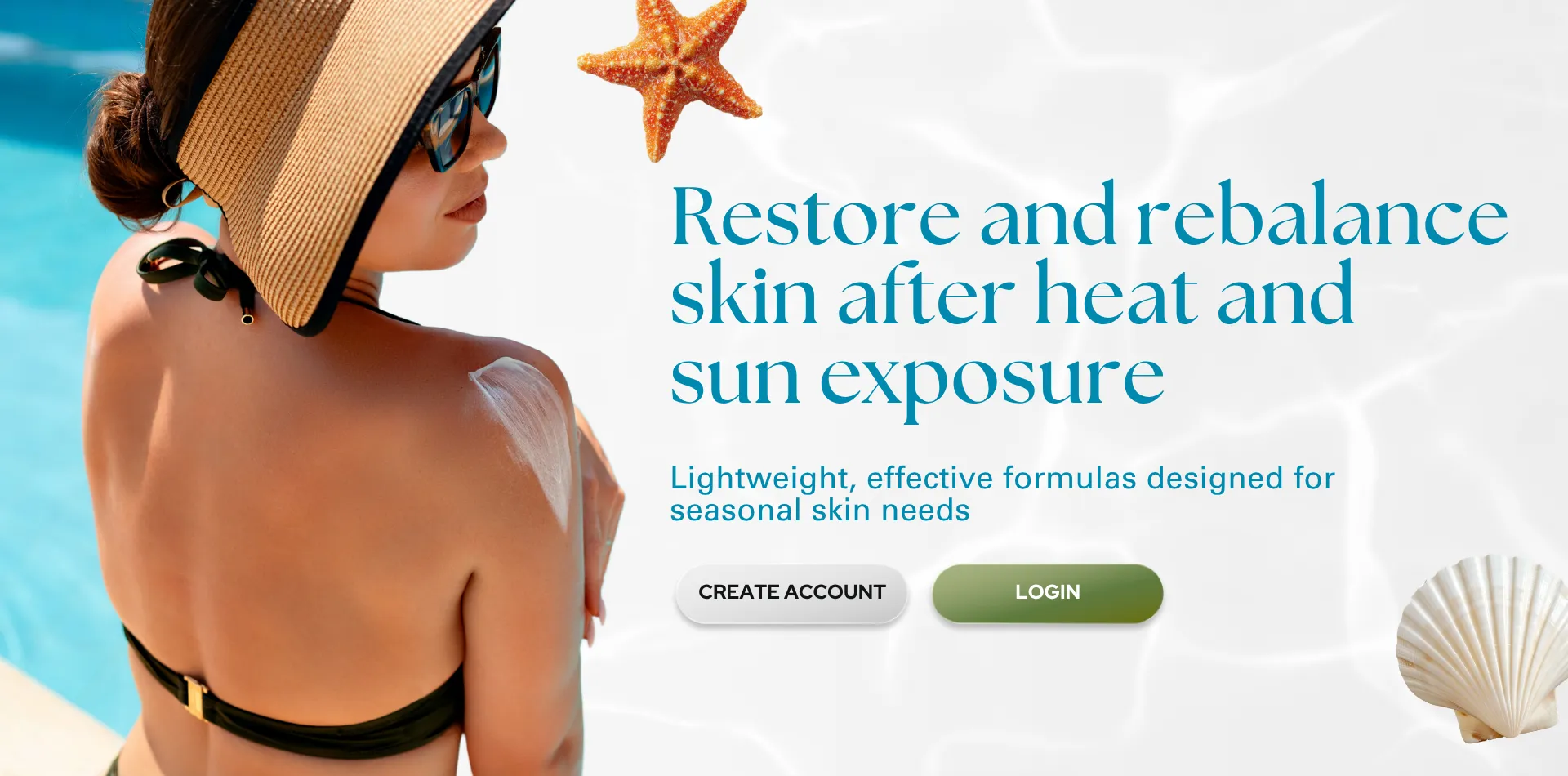 Esthetic Formula skincare product promotional banner 1